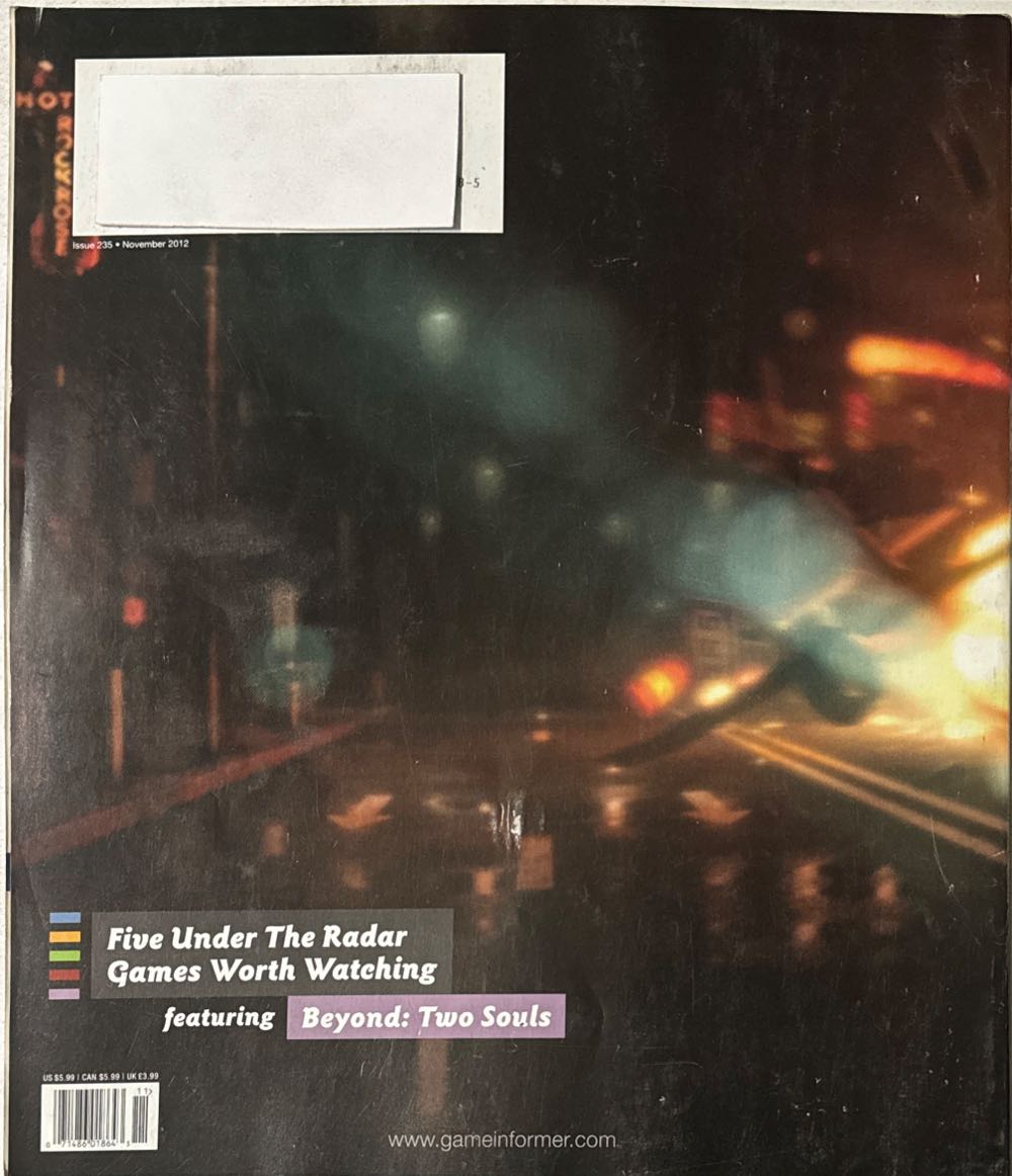 Game Informer 235 (Cover 5 of 5)  (November) magazine collectible - Main Image 2