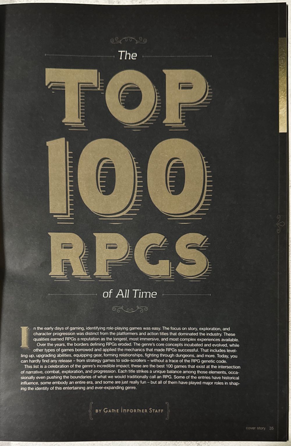 Game Informer 290 Top 100 RPGs   (June) magazine collectible - Main Image 3