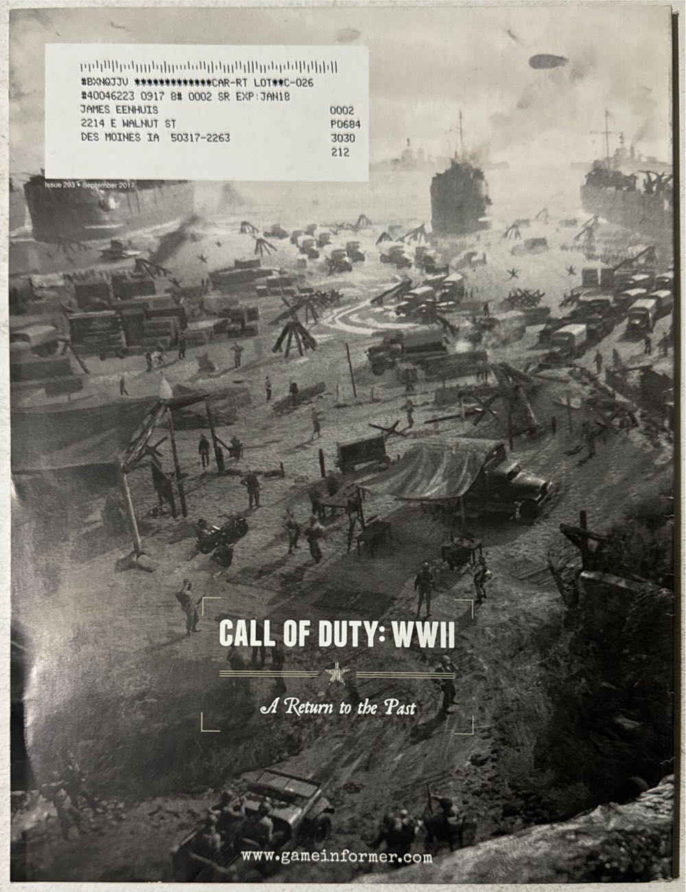 Game Informer 293  (September) magazine collectible - Main Image 2