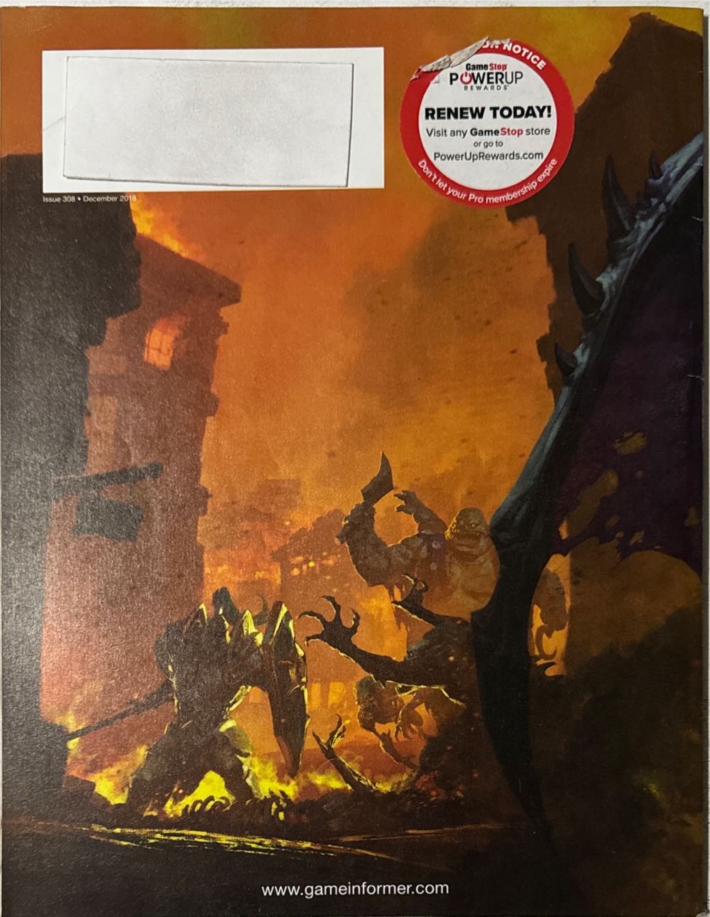 Game Informer 308  (December) magazine collectible - Main Image 2