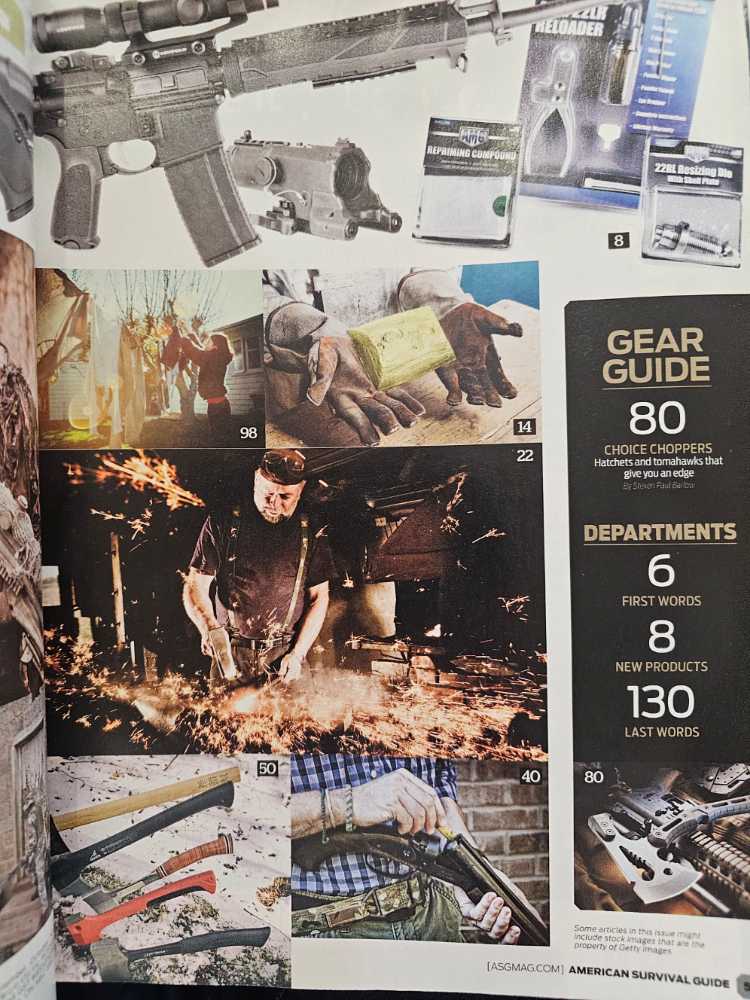American Survival Guide  (April) magazine collectible [Barcode 07148601319804] - Main Image 3