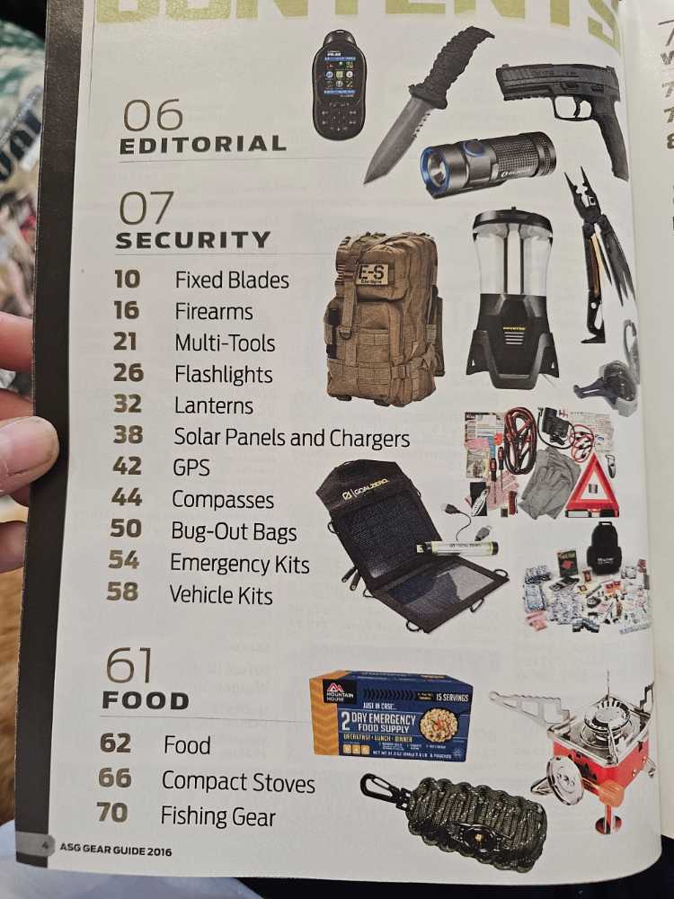 American Survival Guide: Gear Guide  (August) magazine collectible [Barcode 00928101319865] - Main Image 2