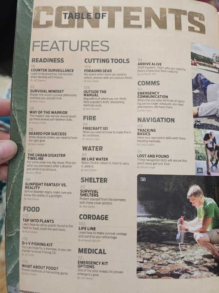 Prepper  (July) magazine collectible [Barcode 72527401319762] - Main Image 2