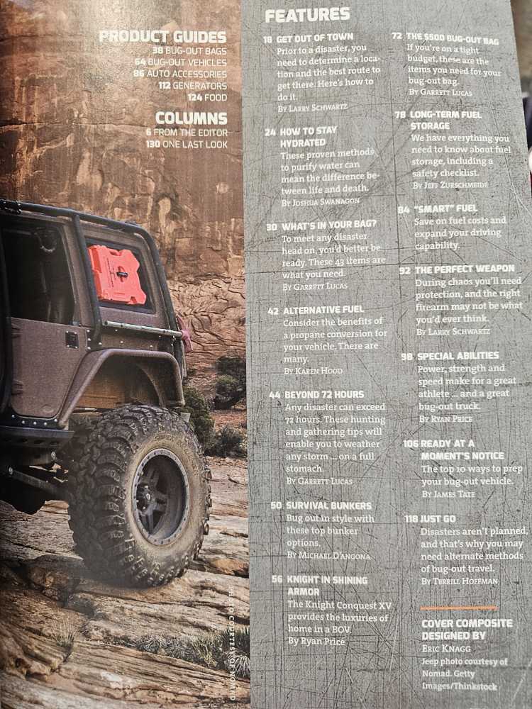 Bug Out  (November) magazine collectible [Barcode 07447002104967] - Main Image 2