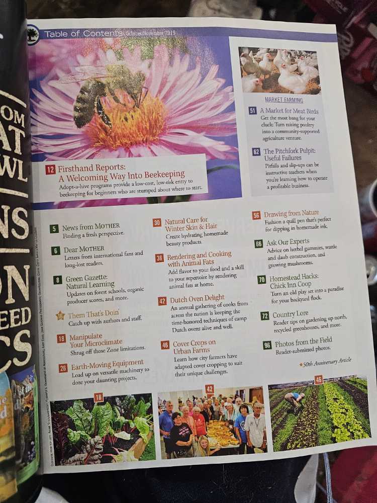 Mother Earth News  (October) magazine collectible - Main Image 2