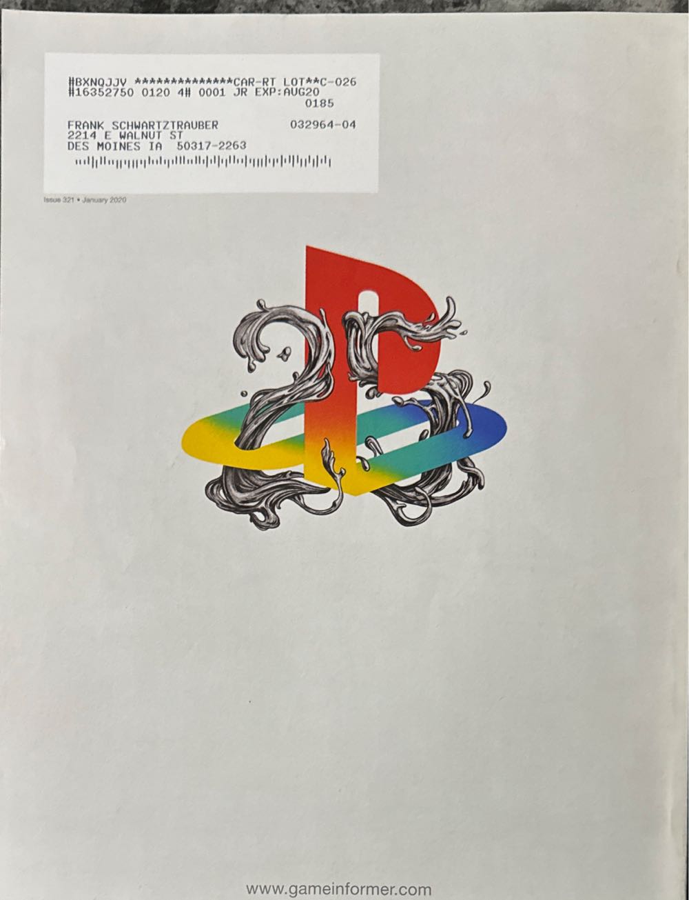 Game Informer 321  (January) magazine collectible - Main Image 2