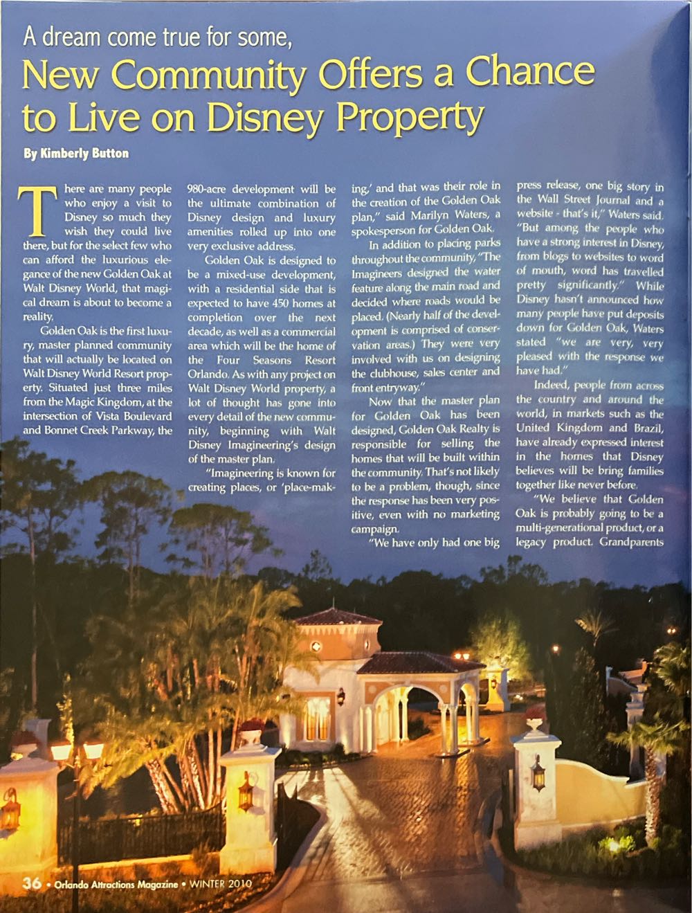 Orlando Attractions Magazine Vol. 4 Nr. 1  magazine collectible [Barcode 725274237876] - Main Image 3