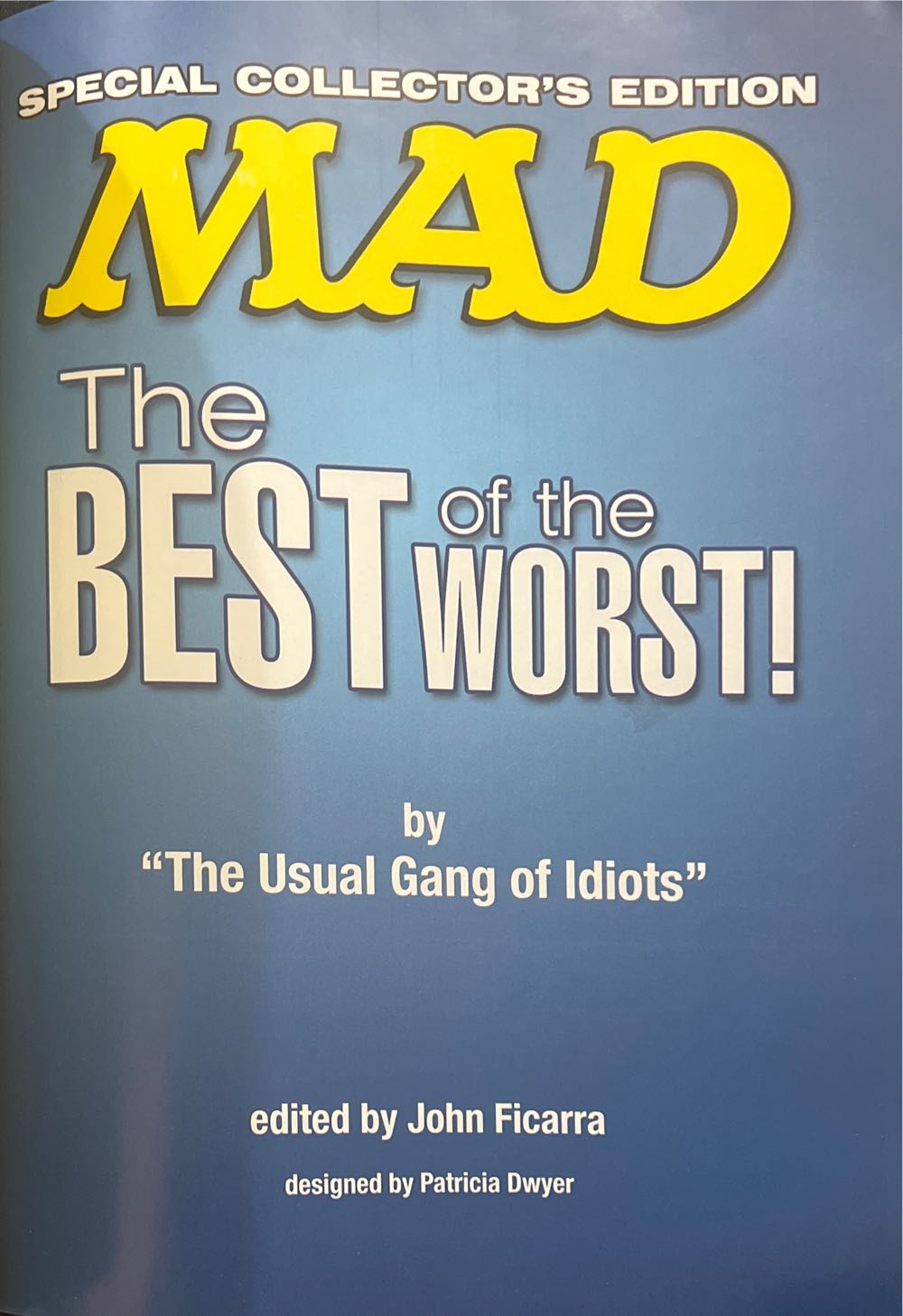 MAD - The Best of the Worst! - Special Collector’s Edition  (November) magazine collectible [Barcode 07099210525026] - Main Image 3