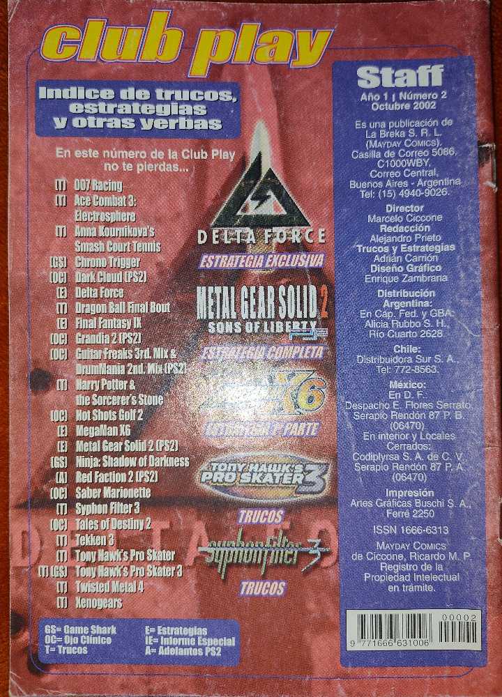 Club Play Año 1 # 2  (octubre) magazine collectible - Main Image 4