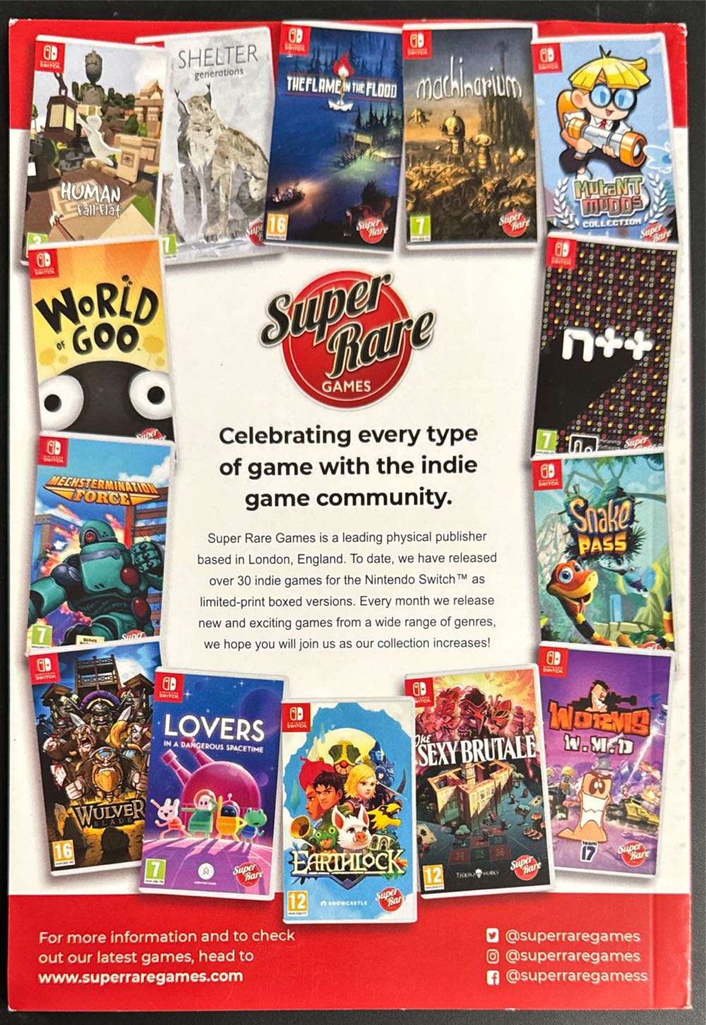 Switch Player 42  (July) magazine collectible - Main Image 2