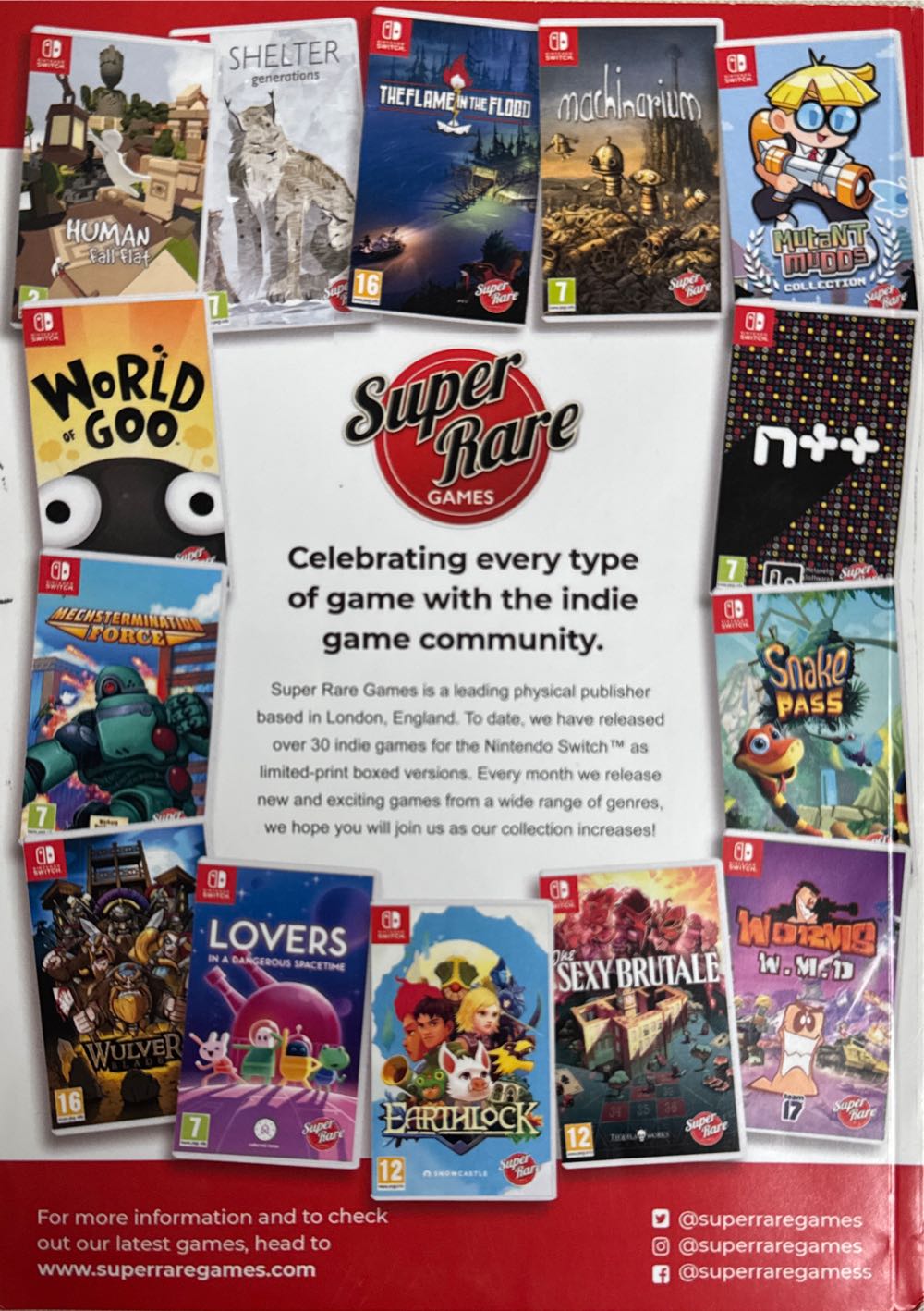 Switch Player 52  (May) magazine collectible - Main Image 2