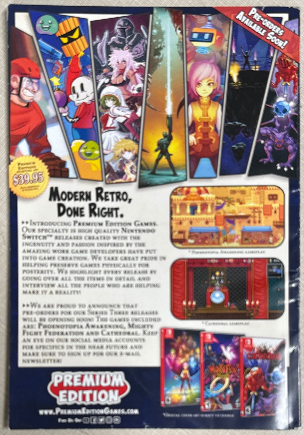 Switch Player 58  (November) magazine collectible - Main Image 2