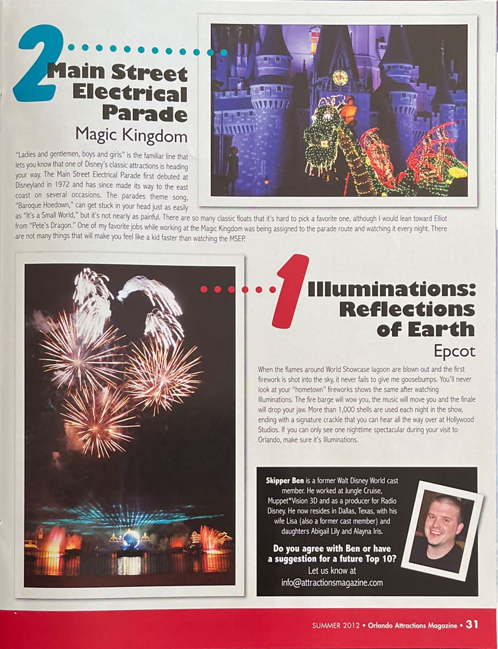 Orlando Attractions Magazine Vol. 5 Nr. 3  magazine collectible [Barcode 725274237876] - Main Image 2