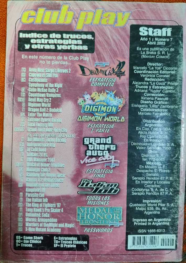 Club Play Año 1 # 7  (abril) magazine collectible - Main Image 4