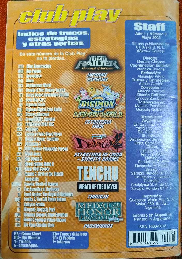 Club Play Año 1 # 8  (mayo) magazine collectible - Main Image 4