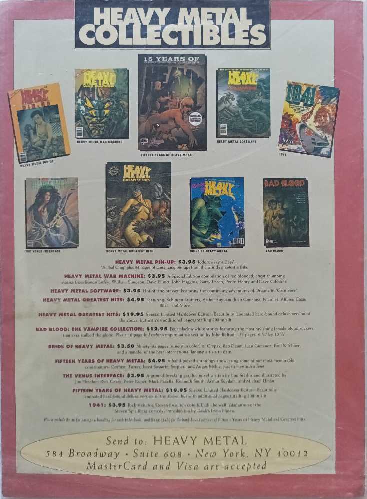 Heavy Metal  (January) magazine collectible - Main Image 2