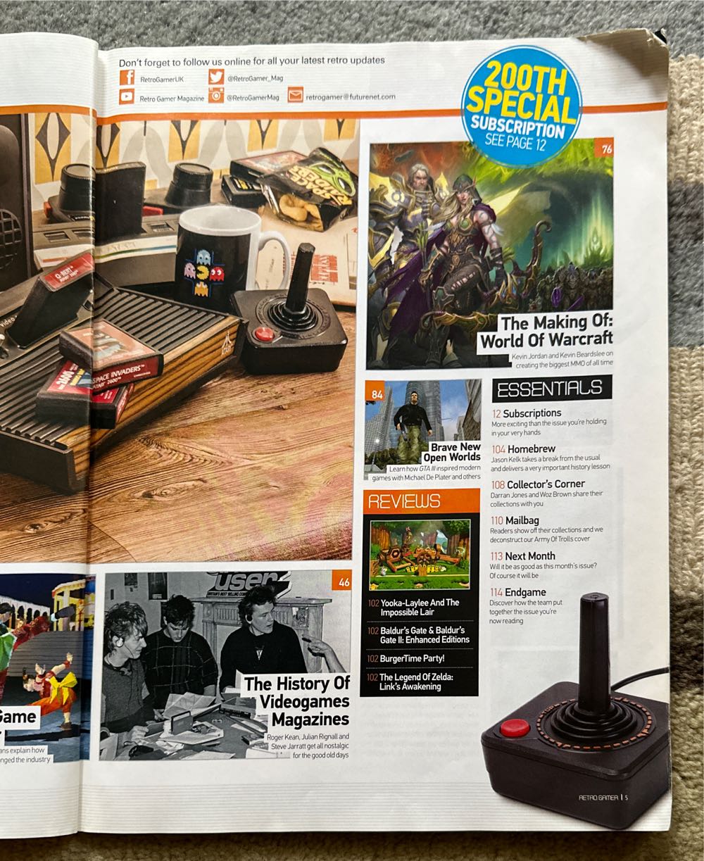 Retro Gamer 200th Issue Collector’s edition  magazine collectible [Barcode 07098931886112] - Main Image 3