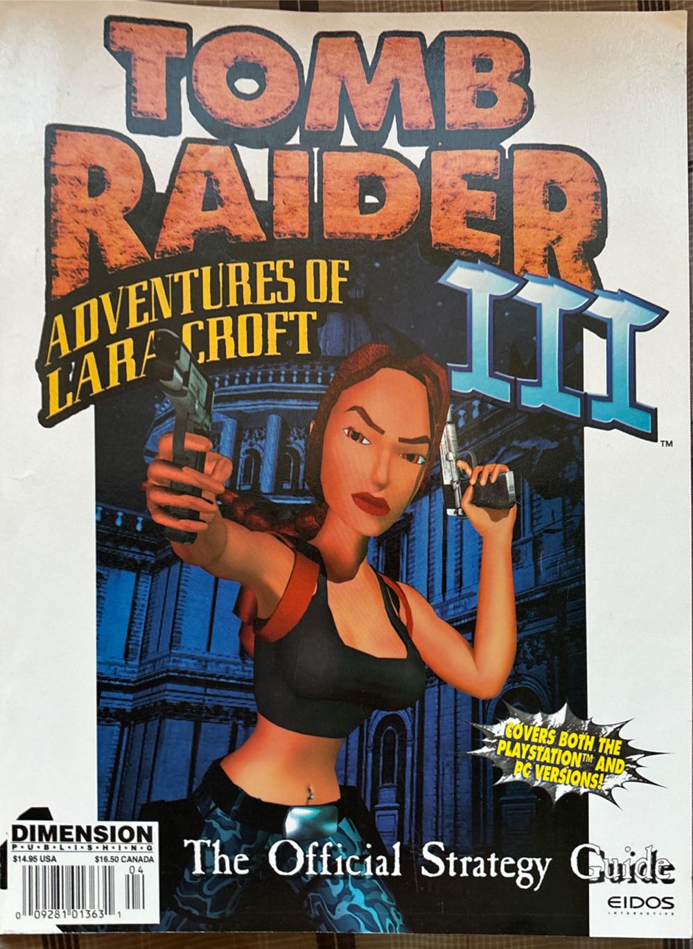 Tomb Raider 3  magazine collectible [Barcode 00928101363104] - Main Image 1