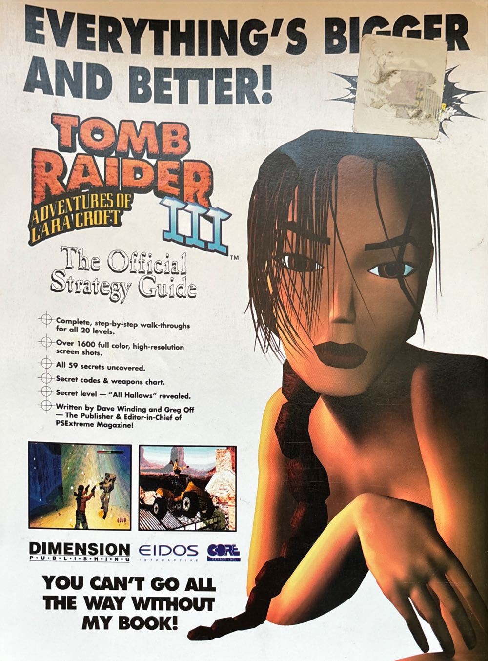 Tomb Raider 3  magazine collectible [Barcode 00928101363104] - Main Image 2
