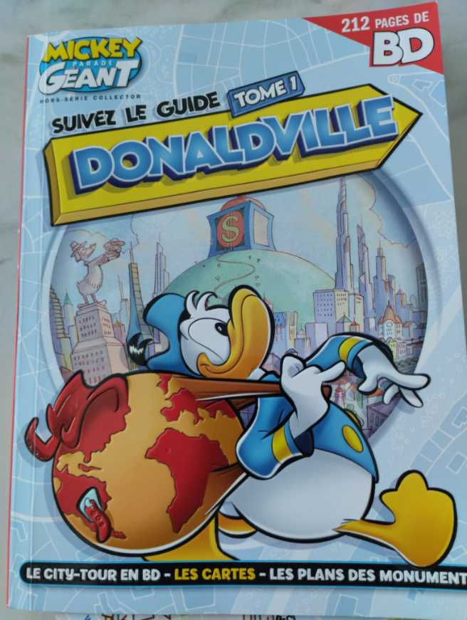 Suivez le guide Donaldville  magazine collectible [Barcode 378152550599300015] - Main Image 2