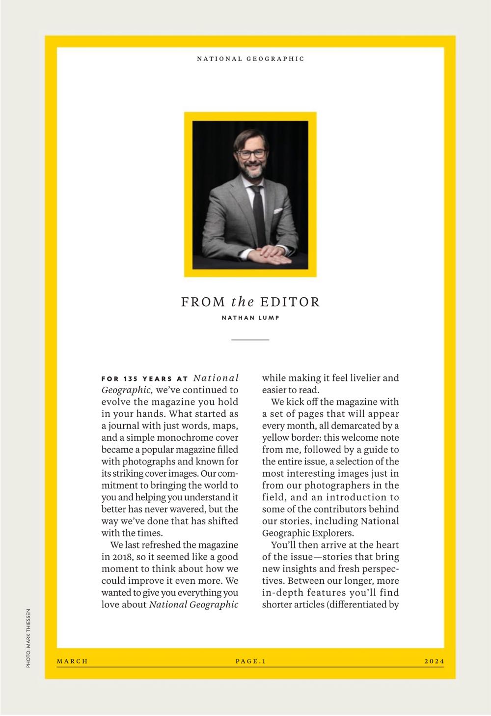 National Geographic  (March) magazine collectible - Main Image 2