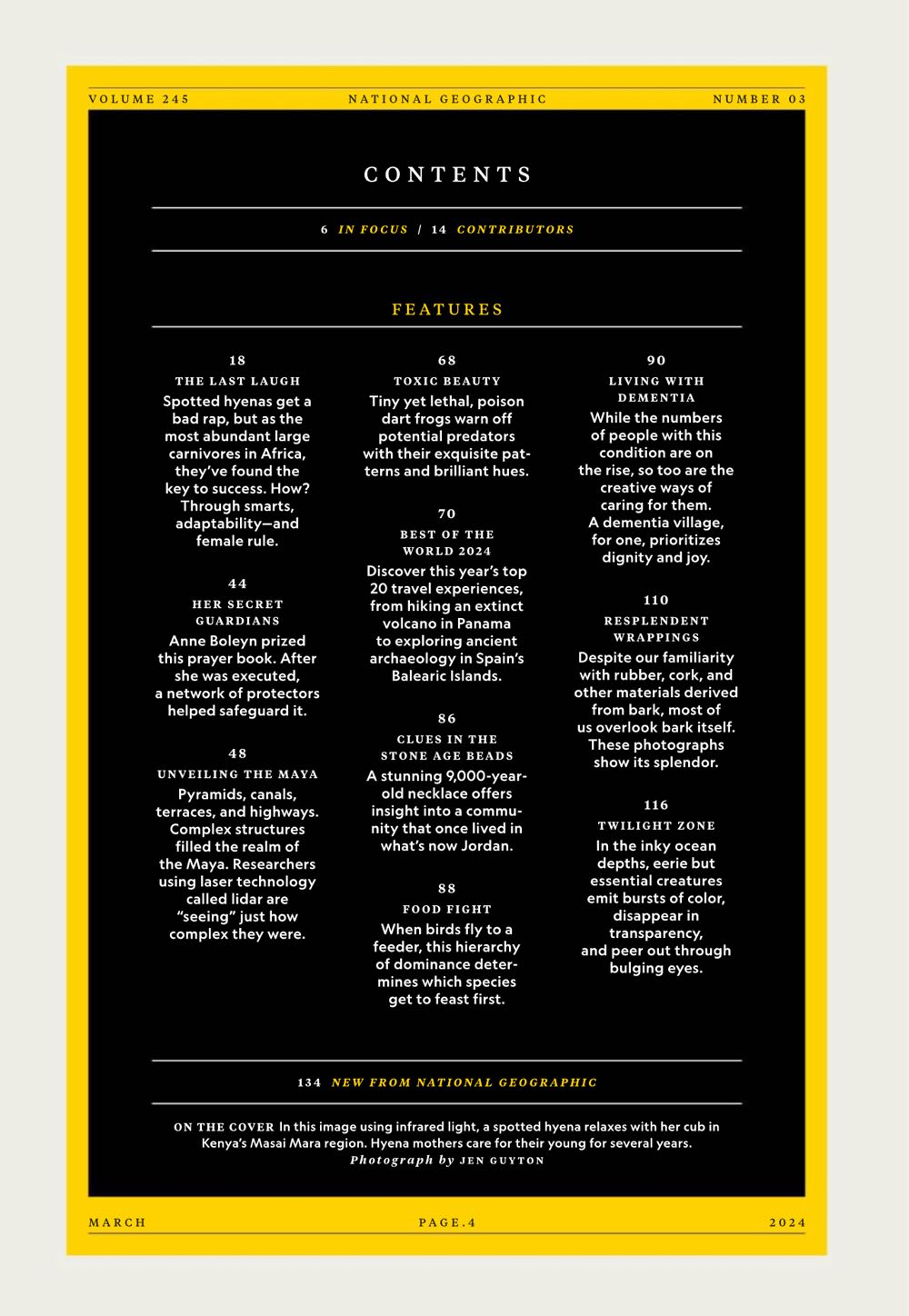 National Geographic  (March) magazine collectible - Main Image 4