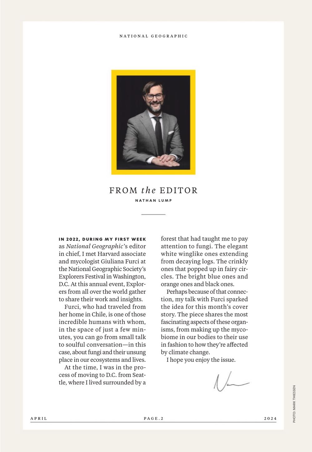 National Geographic  (April) magazine collectible - Main Image 2