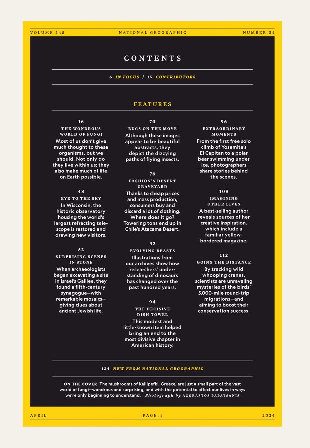 National Geographic  (April) magazine collectible - Main Image 3