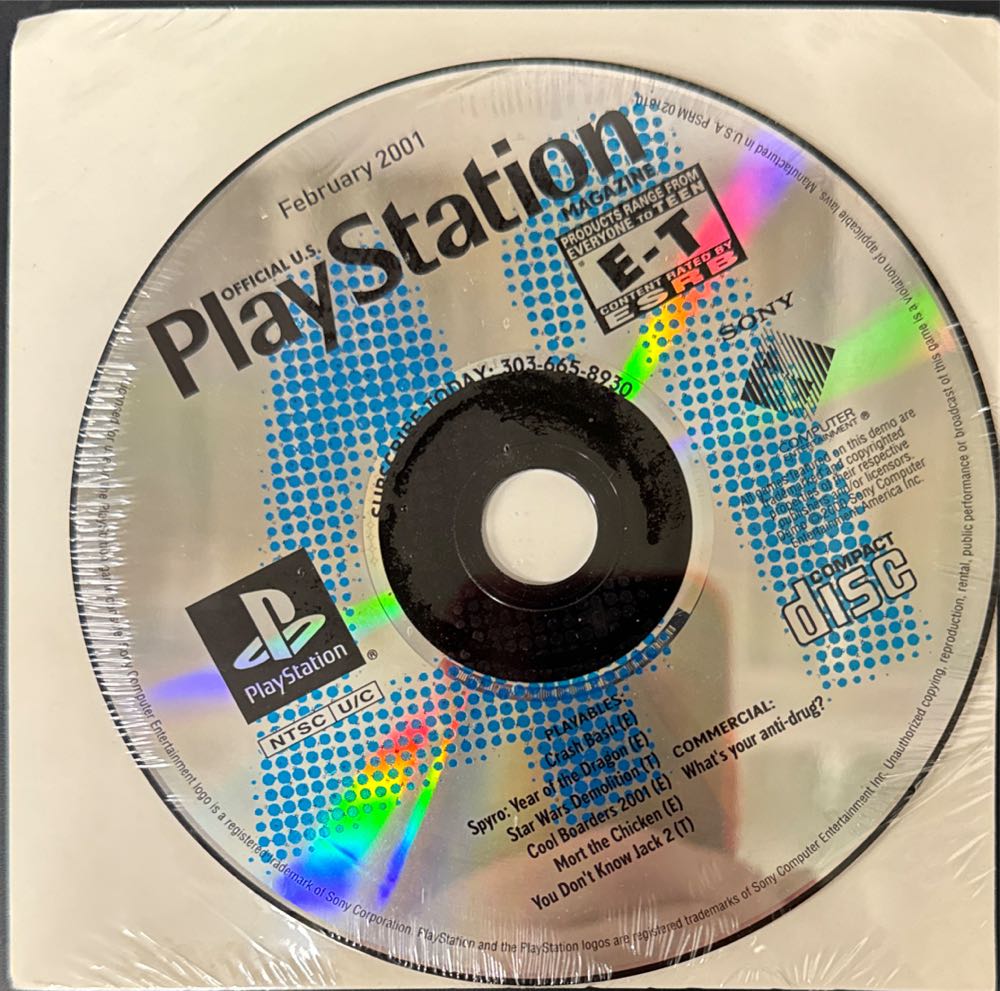 Official U.S. PlayStation Magazine 41  (February) magazine collectible [Barcode 01402406968402] - Main Image 3