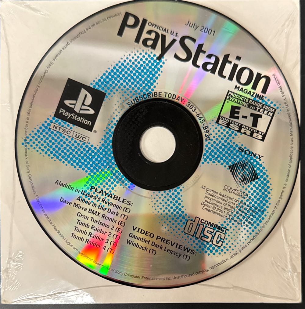 Official U.S. PlayStation Magazine 45 W/Demo  (June) magazine collectible [Barcode 01402406968406] - Main Image 3