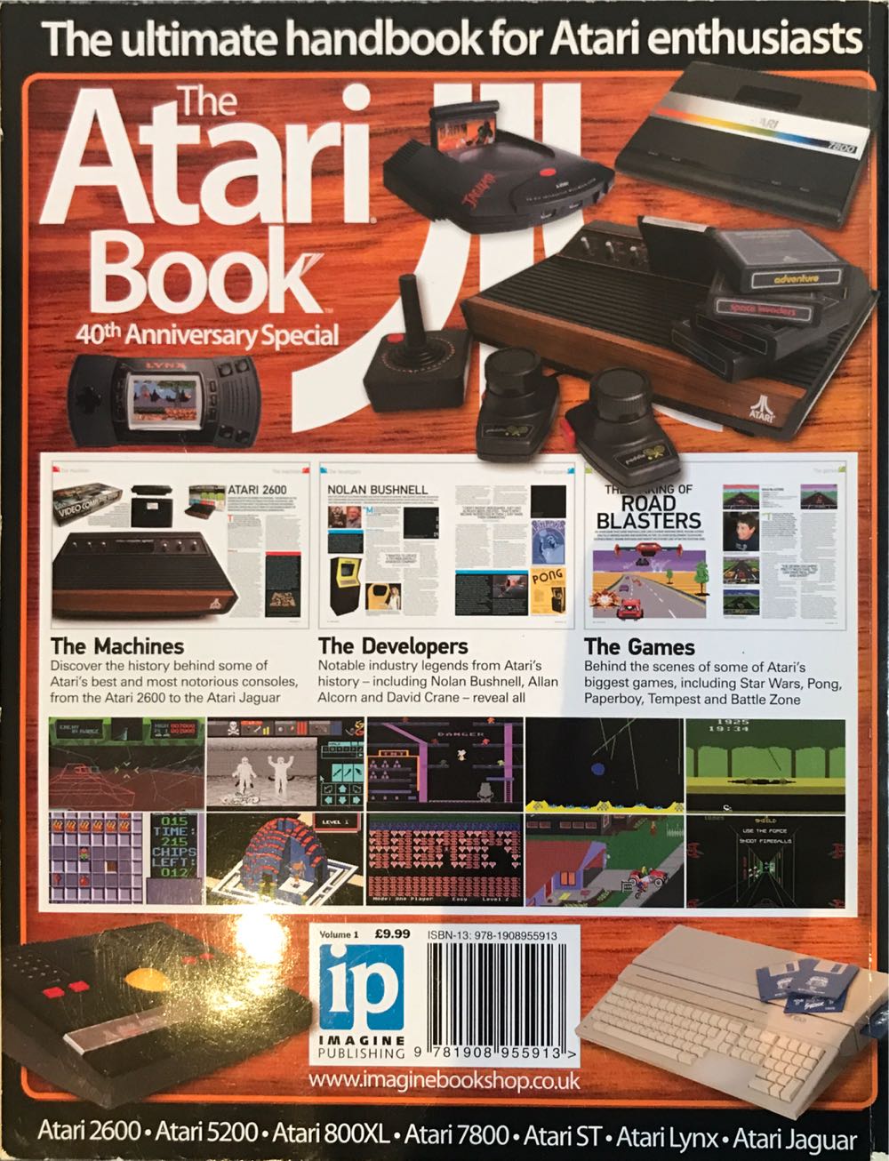 The Atari Book 40th Anniversary Special  magazine collectible [Barcode 9781908955913] - Main Image 2