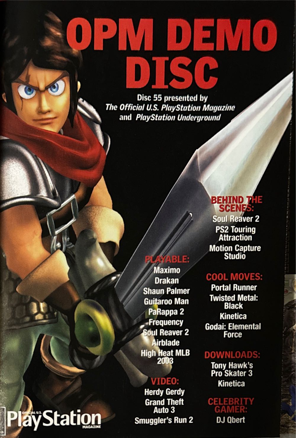 Official U.S. Playstation Magazine 55 W/Demo  (April) magazine collectible [Barcode 07099206968204] - Main Image 3
