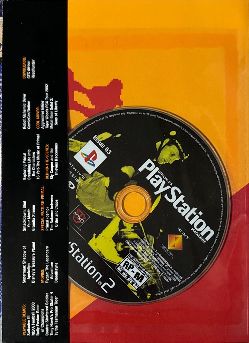 Official U.S. Playstation Magazine 63 W/Demo  (December) magazine collectible [Barcode 07099206968282] - Main Image 4