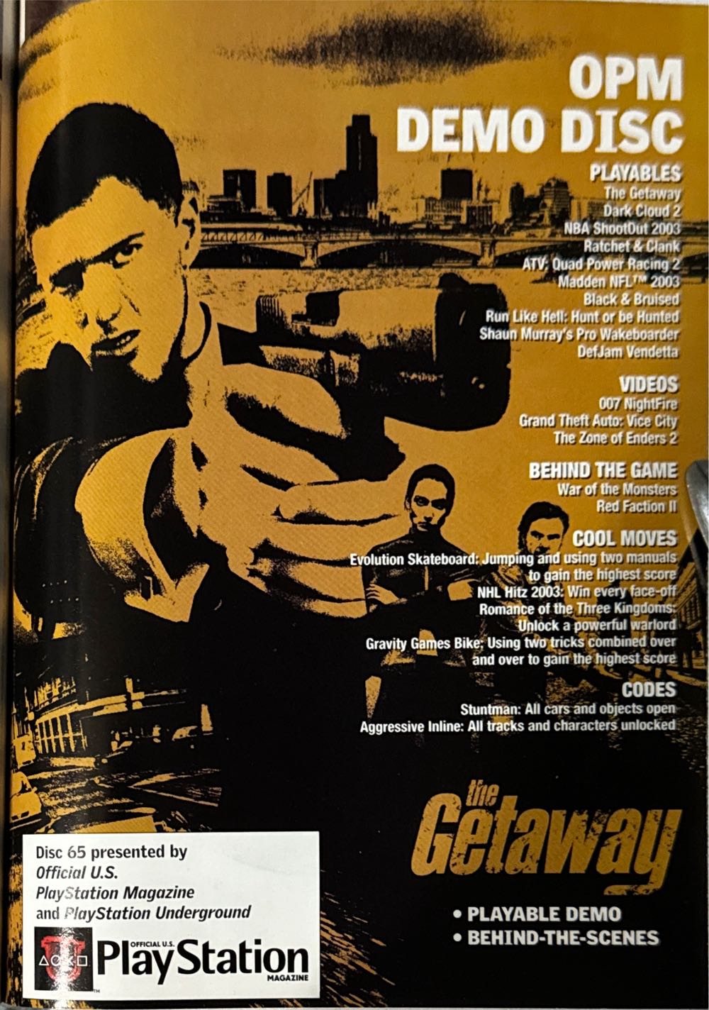 Official U.S. Playstation Magazine 65 W/Demo  (February) magazine collectible [Barcode 07099206968202] - Main Image 3