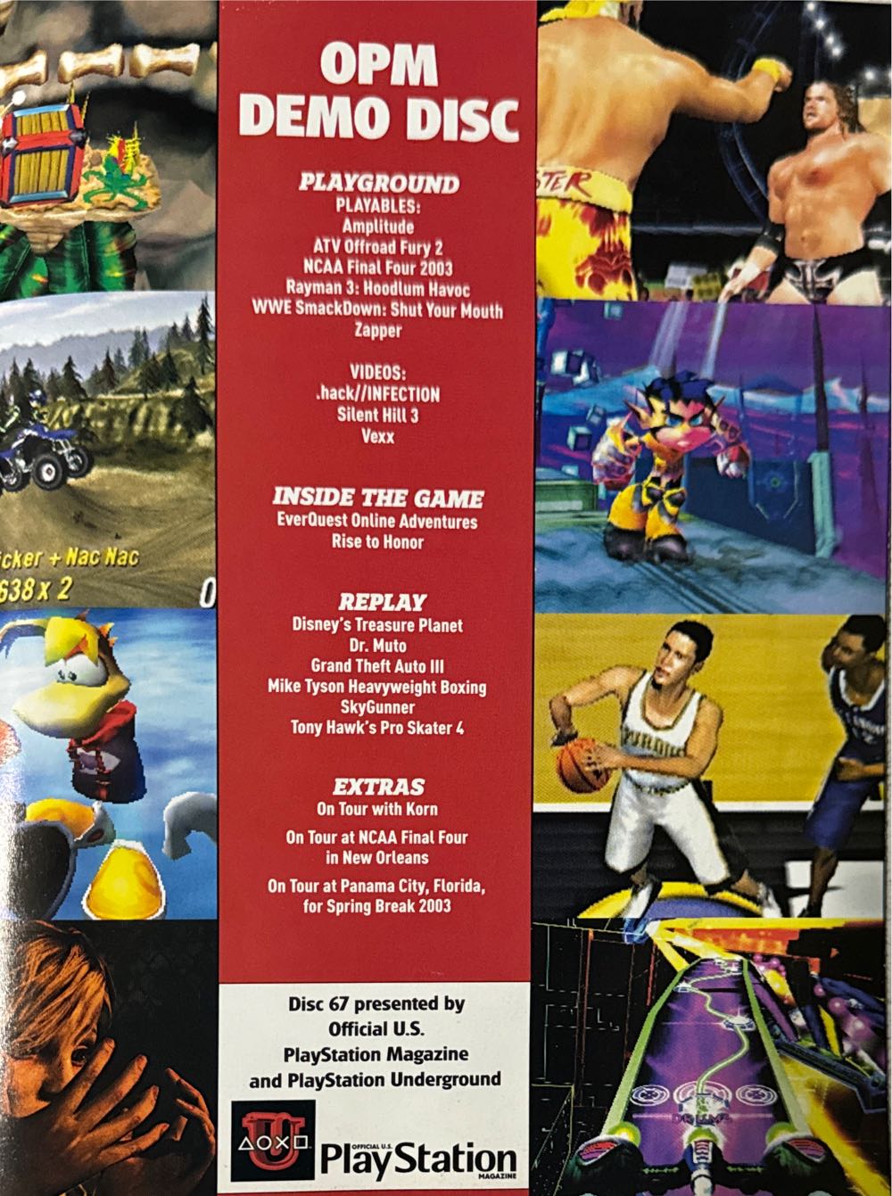 Official U.S. Playstation Magazine 67 W/Demo  (April) magazine collectible [Barcode 07099206968204] - Main Image 3