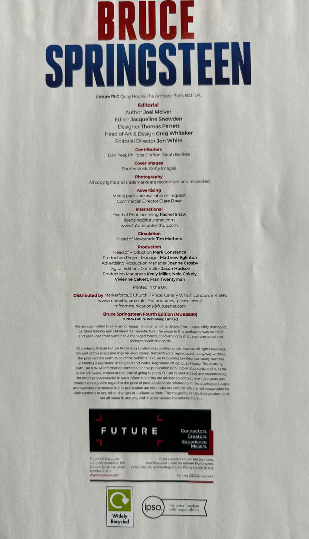 Ultimate Rock Platinum Series Future Extra 100% Unoffical  (March) magazine collectible - Main Image 3