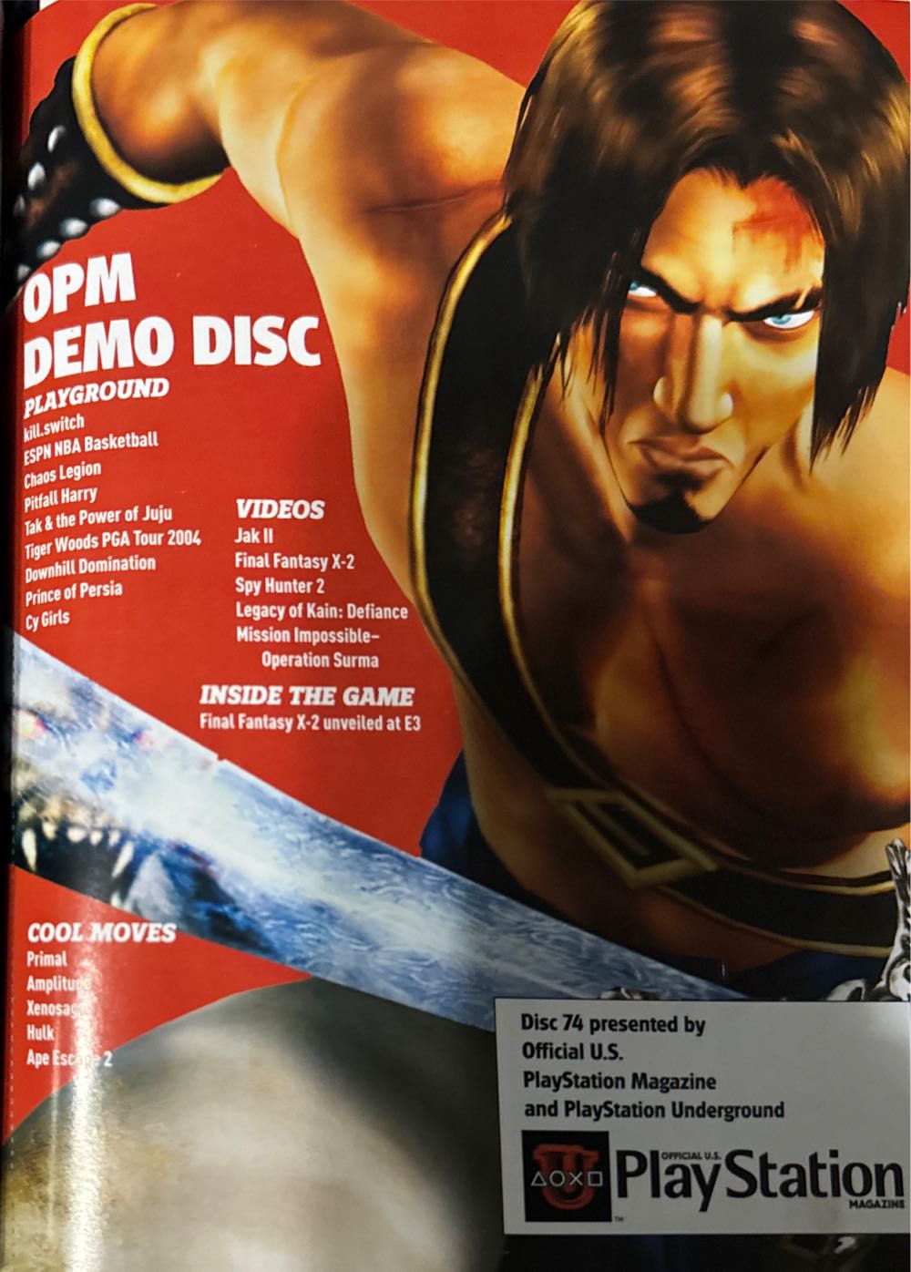 Official U.S. PlayStation Magazine 74 W/Demo  (November) magazine collectible [Barcode 07099206968211] - Main Image 3
