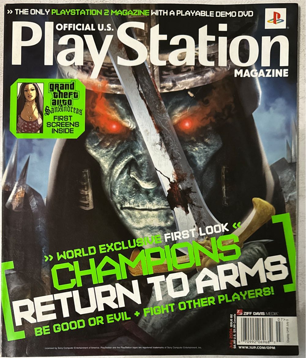 Official U.S. PlayStation Magazine 38