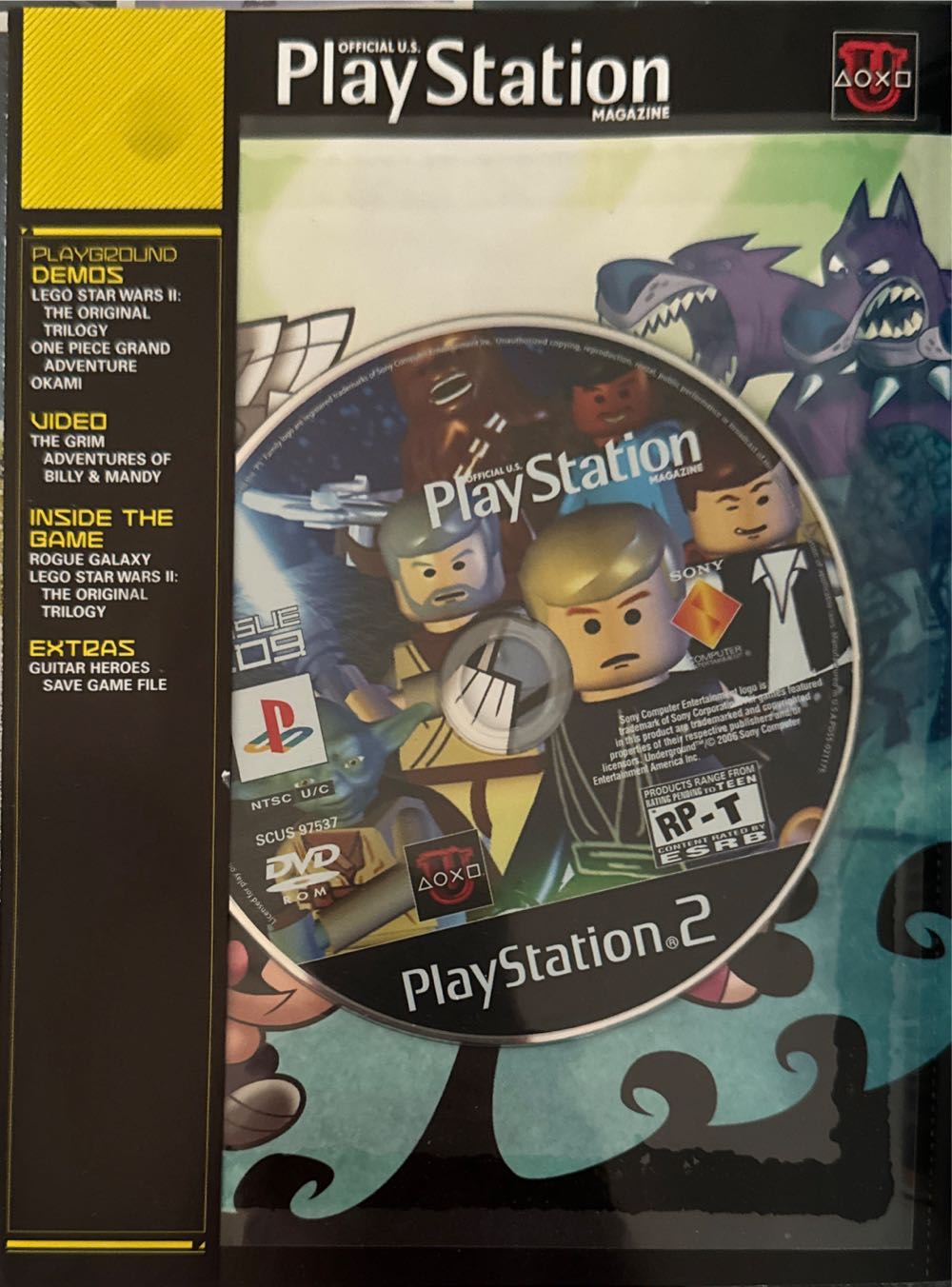 Official U.S. PlayStation Magazine 109 W/Demo  (October) magazine collectible - Main Image 3