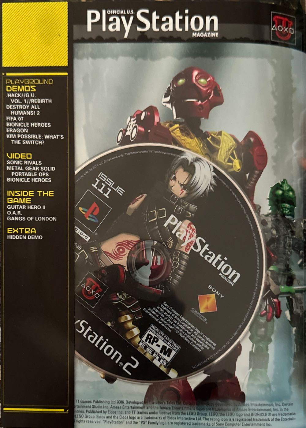 Official U.S. PlayStation Magazine 111 W/Demo  (December) magazine collectible - Main Image 3