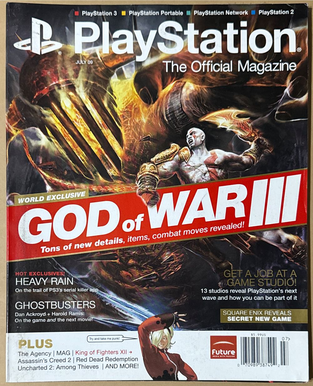 Official U.S. PlayStation Magazine 105 W/Demo