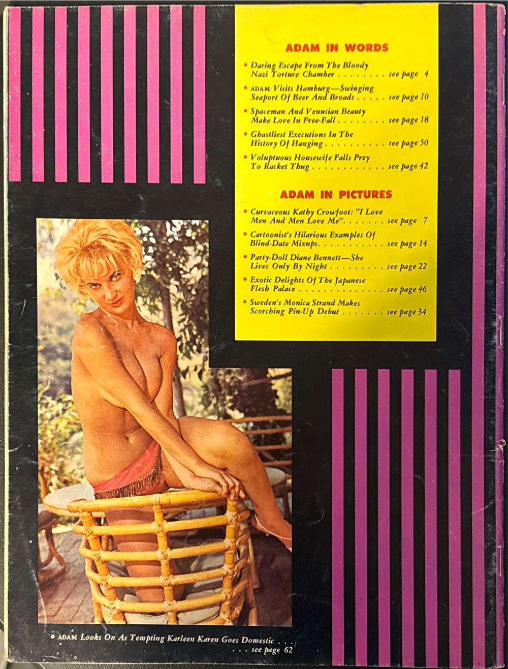 Adam  magazine collectible - Main Image 2