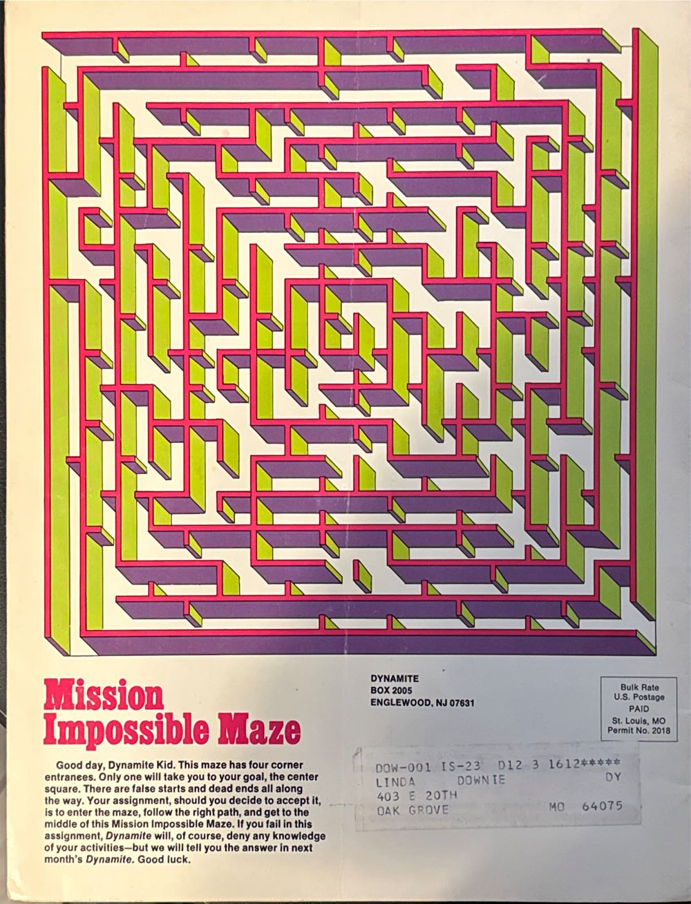 Dynamite  (May) magazine collectible - Main Image 2