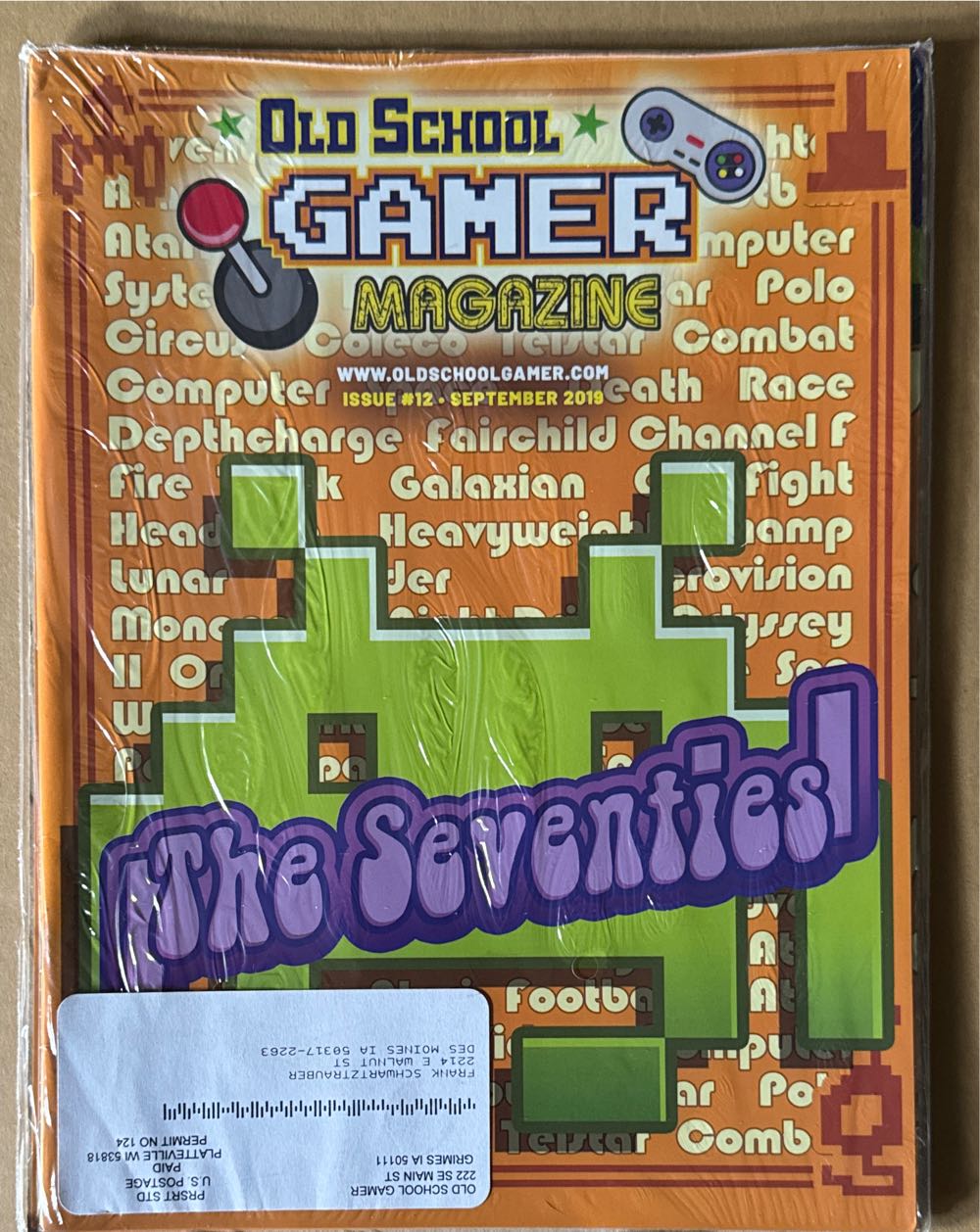Old School Gamer 12  (September) magazine collectible - Main Image 2