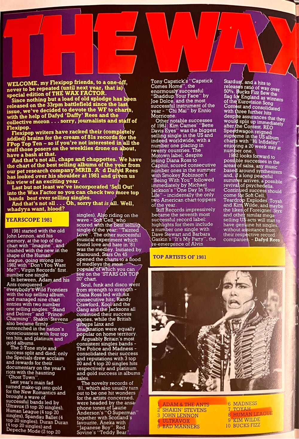 Flexipop Issue 15  magazine collectible - Main Image 2