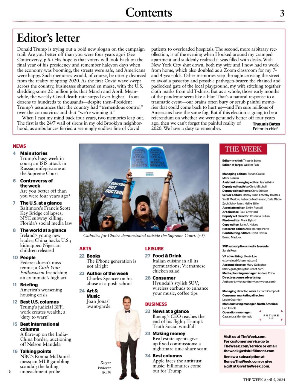 The Week  (April) magazine collectible - Main Image 2