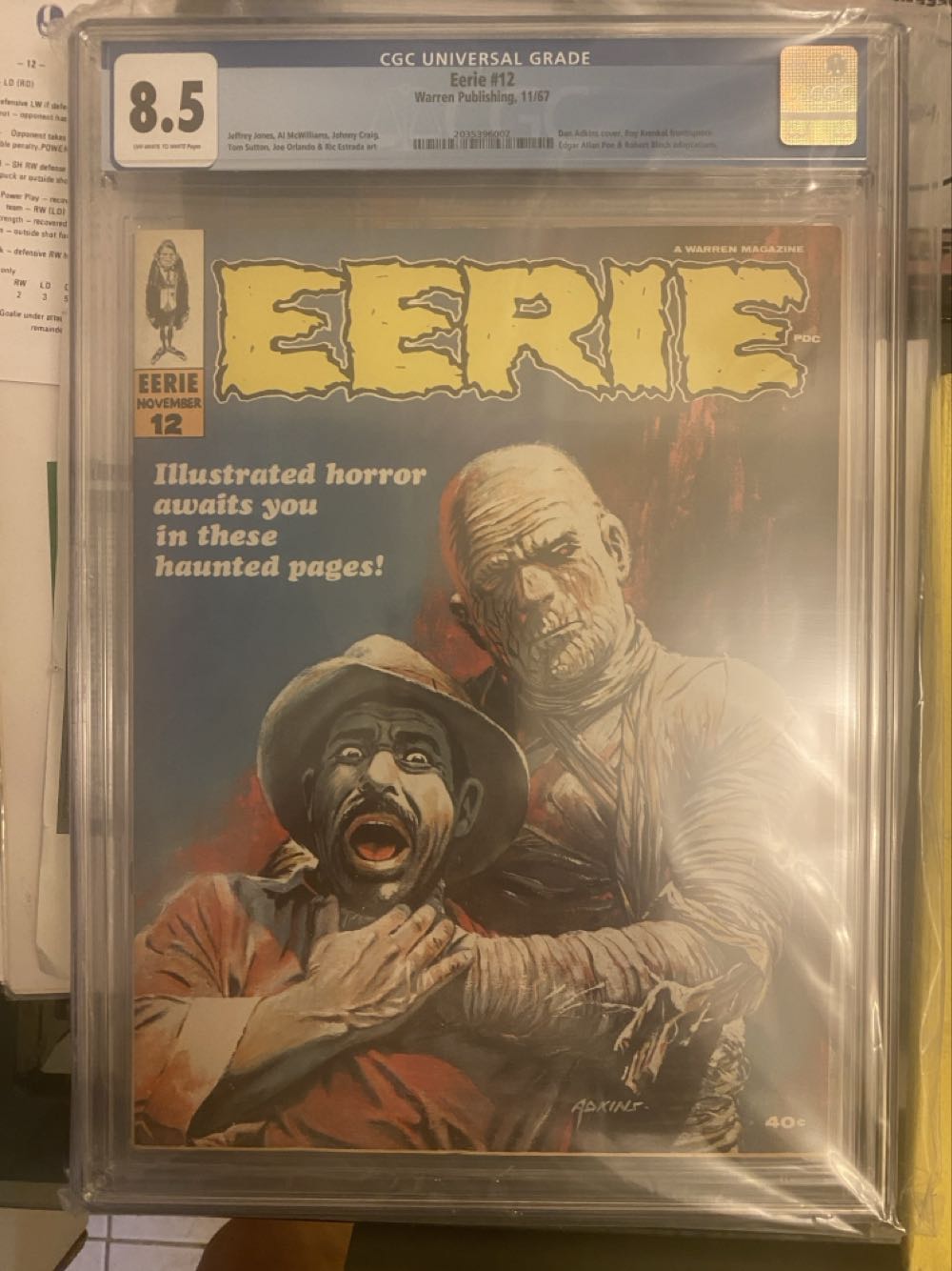 Eerie (November) magazine collectible - Main Image 1