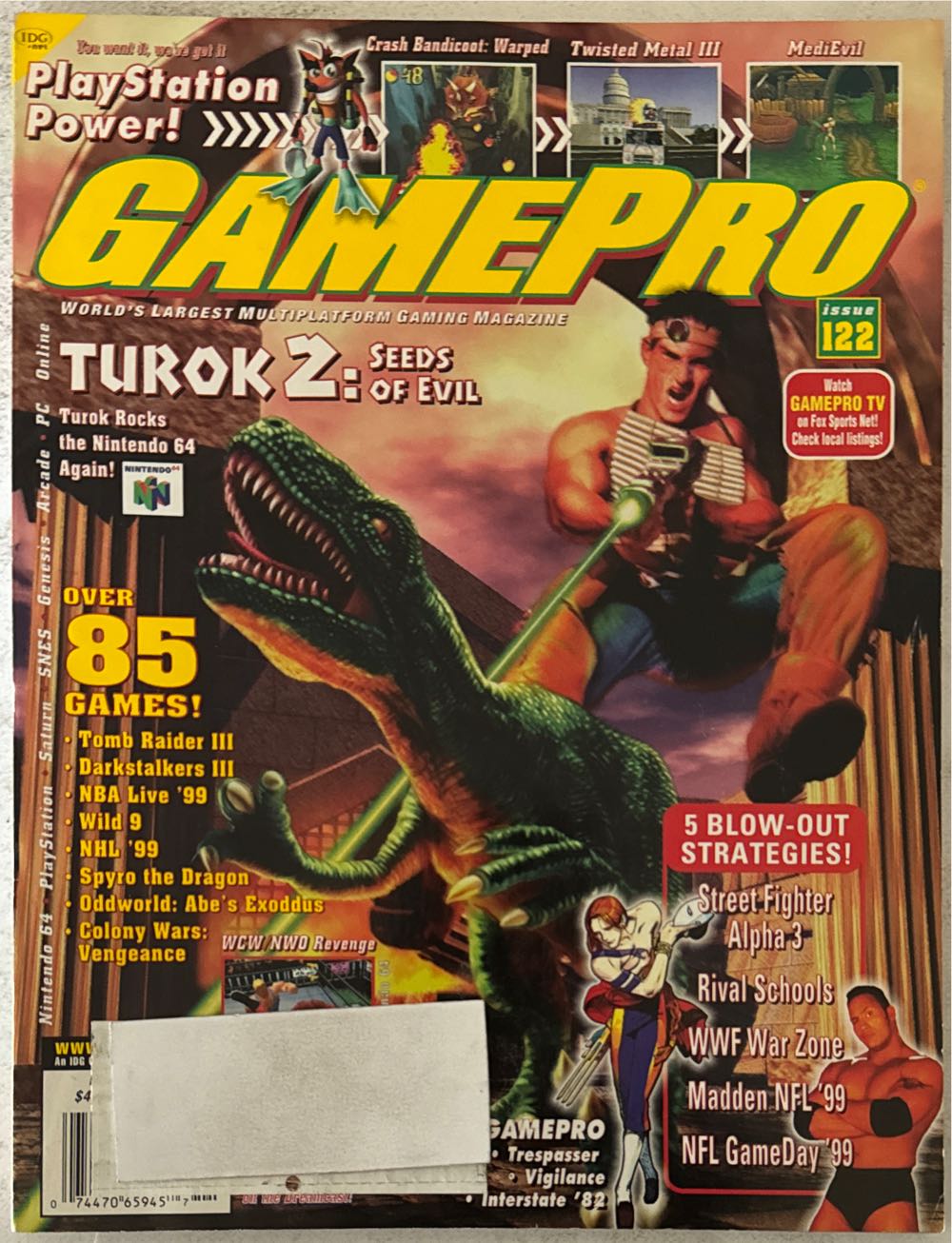 Official U.S. Playstation Magazine 55 W/Demo