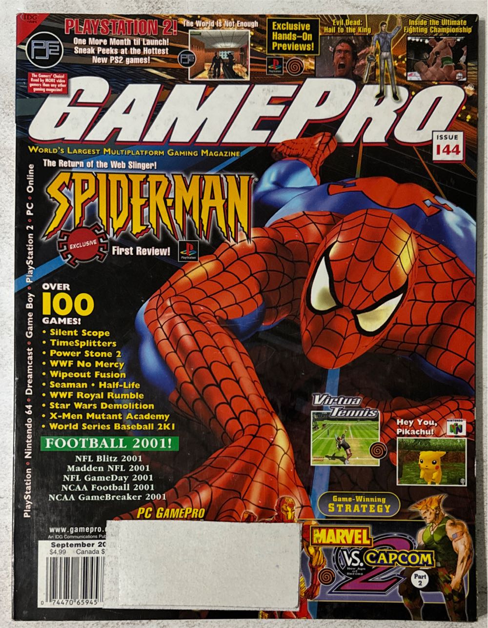 GamePro 144  (September) magazine collectible - Main Image 1