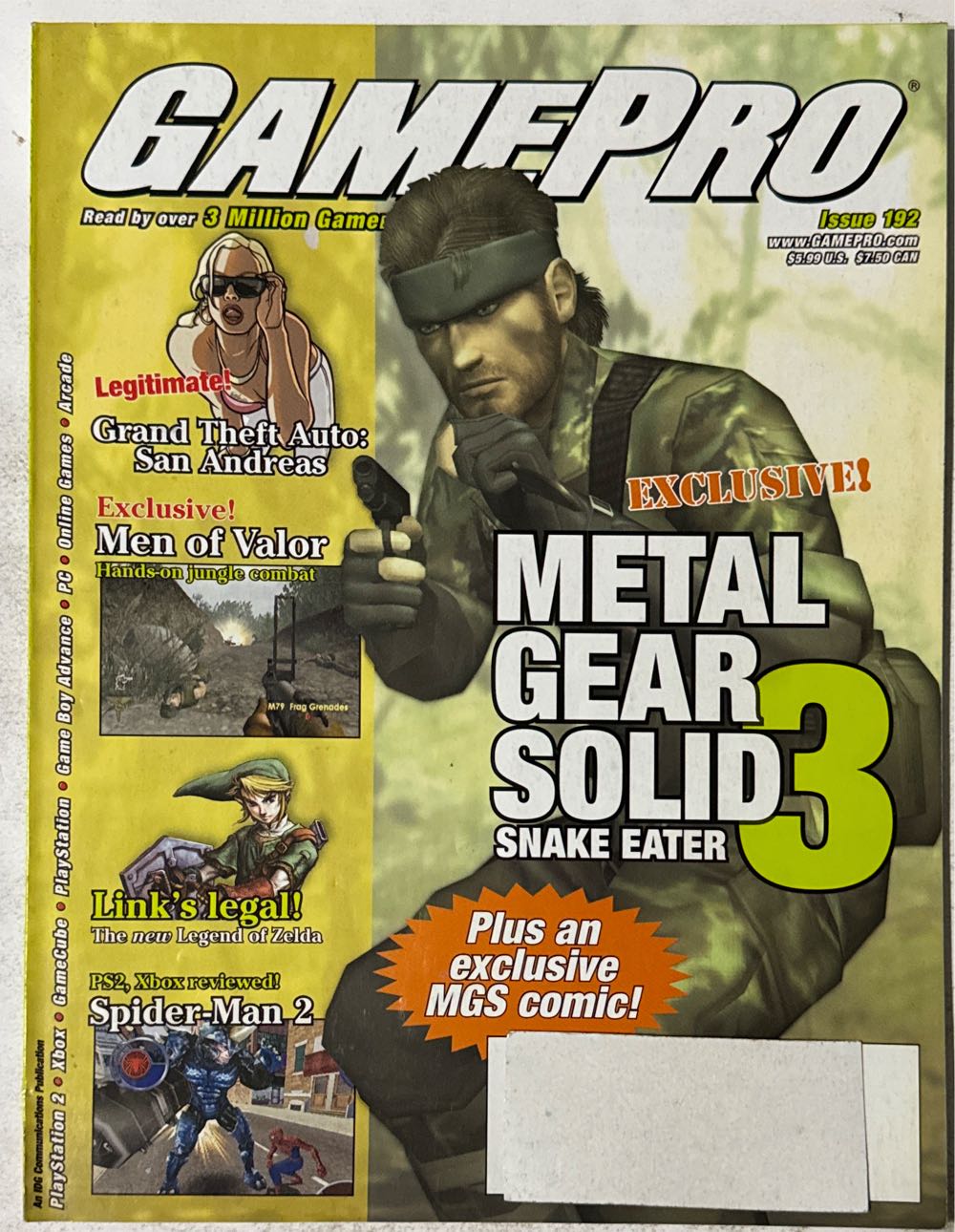 GamePro 192  (September) magazine collectible - Main Image 1